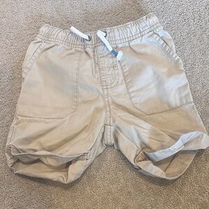 Cat & Jack 3T Boy Khaki Shorts with Drawstring